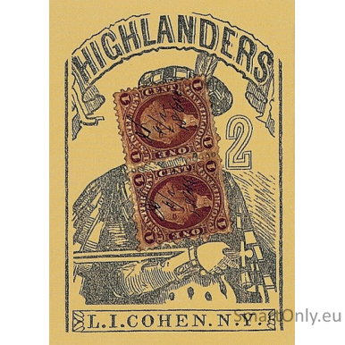 US Games Systems The 1864 Highlanders žaidimo kortos 1