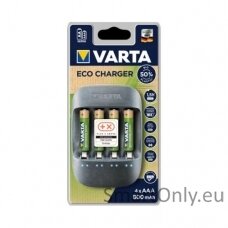 Varta ECO Charger 57680 (su 4xAAA) Baterijų įkroviklis