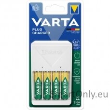 Varta Plug Charger 57657 (su 4xAA) Baterijų įkroviklis