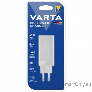 Varta High speed charger 57956 Maitinimo adapteris