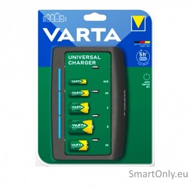 Varta LCD dual tech charger 57676 Baterijų įkroviklis