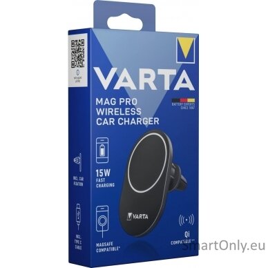 Varta Mag Pro Wireless Car Charger 57902 belaidis mašinos įkroviklis