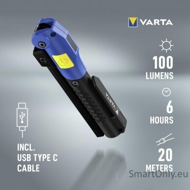 Varta Work Flex Multifunction Light F20R žibintas 3