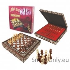 Vip Chess Set Hatem Lux L dydžio šachmatų rinkinys Star