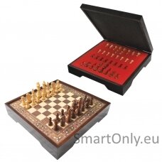 Vip Chess Set Walnut L dydžio šachmatų rinkinys Star