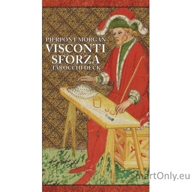 Visconti Sforza Pierpont Morgan Tarocchi kortos US Games Systems  5