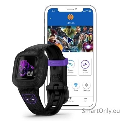 Garmin vivofit jr3 Marvel Black Panther Special Edition 2