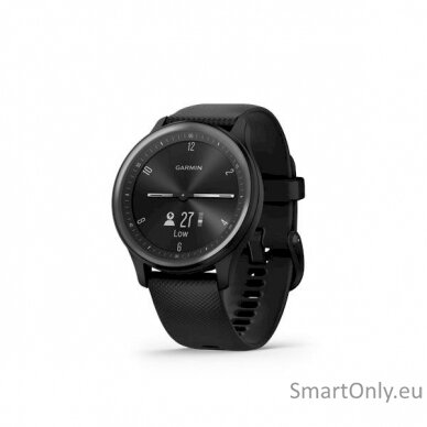 vivomove Sport, WW, Black, Silicone