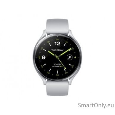 Watch 2 | Smart watch | GPS (satellite) | AMOLED | Silver