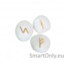 White Onyx Runos Lo Scarabeo