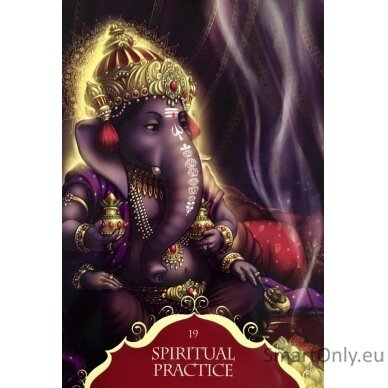 Whispers of Lord Ganesha Oracle Kortos Blue Angel 7