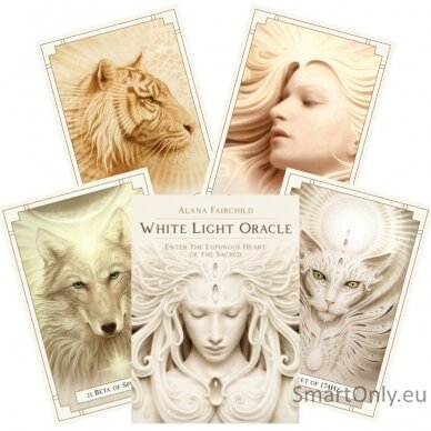 White Light Oracle kortos Blue Angel