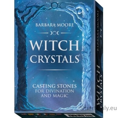 Witch Crystals Casting Stones for Divination and Magic rinkinys Lo Scarabeo 5