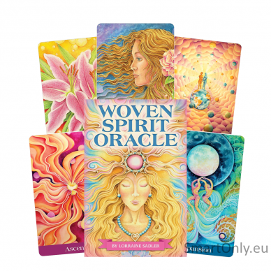 Woven Spirit Oracle kortos ir vadovas US Games Systems