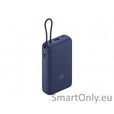 Xiaomi 33W Power Bank (Integrated Cable) | 20000 mAh | USB-C/USB-C cable/USB-A | Blue