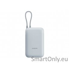 Xiaomi Power Bank (Integrated Cable) | 10000 mAh | USB-A/USB-C/USB-C cable | Ice Blue