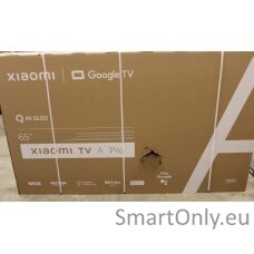 Xiaomi | QLED TV A Pro 2025 | 65'' | Smart TV | Google TV | 4K UHD | Black | DAMAGED PACKAGING, REFURBISHED