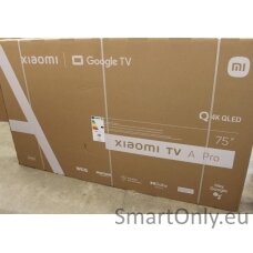 Xiaomi QLED TV A Pro 2025 | 75'' | Smart TV | Google TV | 4K UHD | Black | DAMAGED PACKAGING