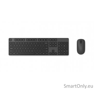 Xiaomi Keyboard and Mouse Keyboard and Mouse Set Wireless Keyboard: Num, Caps lock, Scroll Lock, Low battery warning EN Wireless connection Black