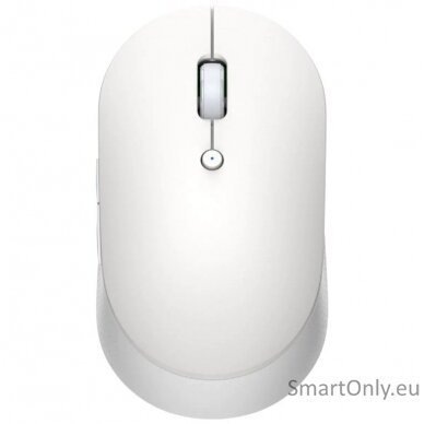 Xiaomi Mi Dual Mode Wireless Mouse Silent Edition HLK4040GL Wireless White Bluetooth 4.2 & 2.4 GHz 1