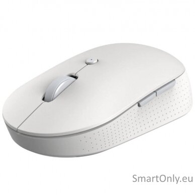 Xiaomi Mi Dual Mode Wireless Mouse Silent Edition HLK4040GL Wireless White Bluetooth 4.2 & 2.4 GHz 3