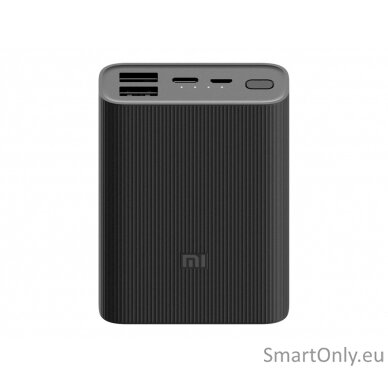 Xiaomi Mi Power Bank 3 Ultra Compact išorinė baterija 8