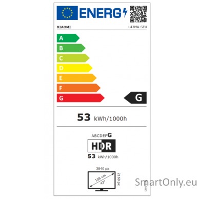 Xiaomi QLED TV A Pro 2025 43'' 1