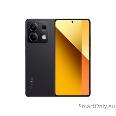 Xiaomi Redmi Note 13 Graphite Black 6.67 " AMOLED 1080 x 2400 pixels Mediatek Dimensity 6080 Internal RAM 8 GB 256 GB Dual SIM Nano-SIM 5G 4G Main camera 108+8+2 MP Secondary camera 16 MP Android 13 5000 mAh