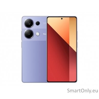 Xiaomi Redmi Note 13 Pro (Lavander Purple) Dual SIM 6.67“ AMOLED 1080x2400/2.40GHz&1.95GHz/256GB/8GB RAM/Android13/4G,MZB0G7UEU Xiaomi