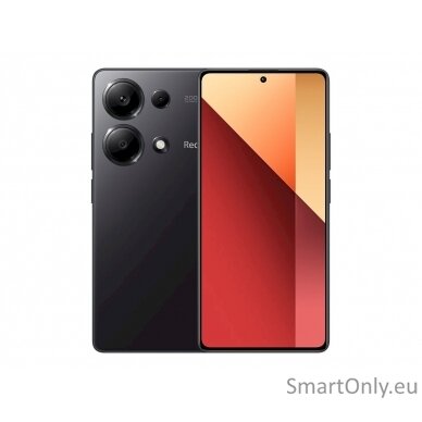 Xiaomi Redmi Note 13 Pro Midnight Black 6.67 " AMOLED 1080 x 2400 pixels Mediatek Internal RAM 8 GB 256 GB Dual SIM Nano-SIM 4G Main camera 200+8+2 MP Secondary camera 16 MP Android 13 5000 mAh