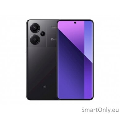 Xiaomi Redmi Note 13 Pro+ Midnight Black 6.67 " AMOLED 1220 x 2712 pixels Mediatek Dimensity 7200 Ultra Internal RAM 12 GB 128 GB Dual SIM Nano-SIM 5G Main camera 200+8+2 MP Secondary camera 16 MP Android 13 5000 mAh