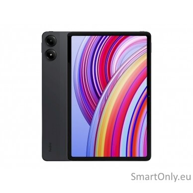 Xiaomi | Redmi | Pad Pro | 12.1 " | Graphite Gray | IPS LCD | 1600 x 2560 pixels | Qualcomm | Snapdragon 7s Gen 2 | 6 GB | 128 GB | Wi-Fi | Front camera | 8 MP | Rear camera | 8 MP | Bluetooth | 5.2 | Android | 14