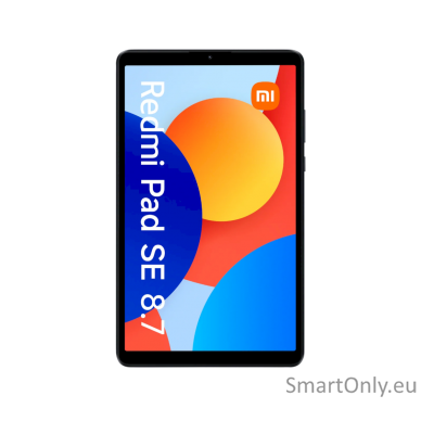 Xiaomi | Redmi | Pad SE 8.7 4G | 8.7 " | Graphite Gray | 800 x 1340 pixels | Mediatek | Helio G85 | 4 GB | 64 GB | 4G | Wi-Fi | Front camera | 5 MP | Rear camera | 8 MP | Bluetooth | 5.3 | Android | 14