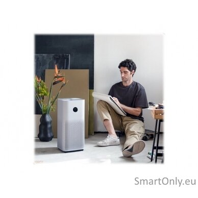 Xiaomi Smart Air Purifier 4  30 W, Suitable for rooms up to 28-48 m², White 13