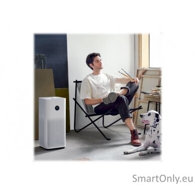 Xiaomi Smart Air Purifier 4  30 W, Suitable for rooms up to 28-48 m², White 14