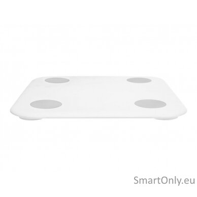 Xiaomi Smart Scale 2 Body Composition NUN4048GL	 Maximum weight (capacity) 150 kg, Accuracy 100 g, Body Mass Index (BMI) measuring, White 1