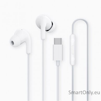 Xiaomi | Type-C Earphones | Built-in microphone | USB Type-C | White 1