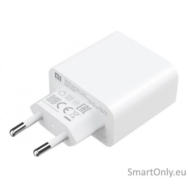 Xiaomi Wall Charger (Type-A+Type-C) EU  Mi 33W  Fast charging, White, 33 W 2