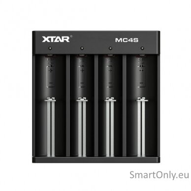 XTAR MC4S Baterijų įkroviklis