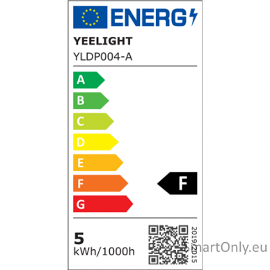 Yeelight LED Smart Bulb GU10 4.5W 350Lm W1 RGB Multicolor, 4pcs pack