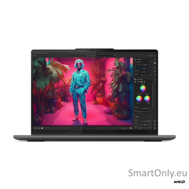 Yoga 7 2-in-1 14AHP9 | Storm Grey | 14 " | OLED | Touchscreen | WUXGA | 1920 x 1200 pixels | Glossy | AMD Ryzen 7 | 8840HS | 16 GB | Soldered LPDDR5x | Solid-state drive capacity 1000 GB | AMD Radeon 780M Graphics | Windows 11 Home | 802.11ax | Bluetooth  1