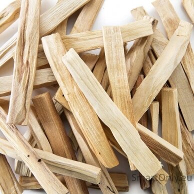 Žaliojo medžio Palo Santo lazdelės smilkymui 100g Ancient Wisdom 2