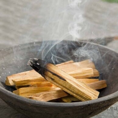 Žaliojo medžio Palo Santo lazdelės smilkymui 100g Ancient Wisdom 3