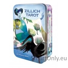 Zillich Tarot metalinėje dėžutėje kortos US Games Systems